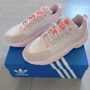 Adidas Originals ZX 22 Boost Sneakers Muted Pink Size 9.5 NWT